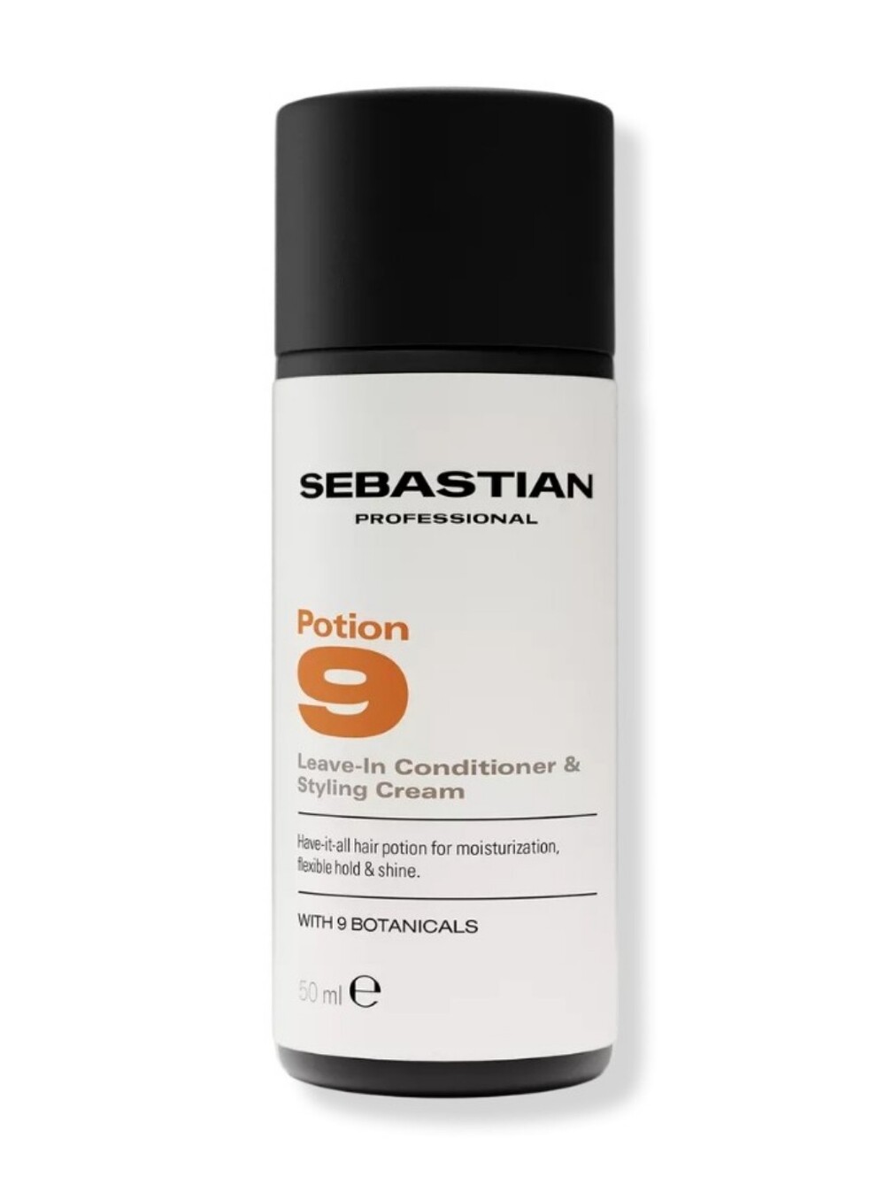 SEBASTIAN POTION 9 LEAVE-IN CONDITIONER & STYLING CREAM WITH 9 BOTANICALS.